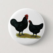 Jersey Giant Chickens Button (Vorderseite)