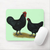 Jersey Giant Chickens Mousepad (Mit Mouse)