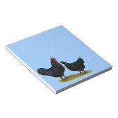 Jersey Giant Chickens Notizblock (angewinkelt)