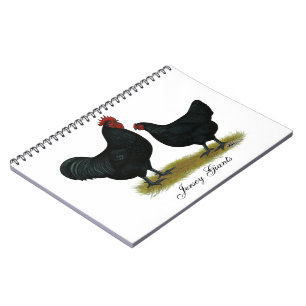 Jersey Giant Chickens Notizblock