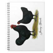 Jersey Giant Chickens Notizblock (Vorderseite)