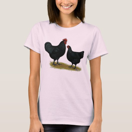 Jersey Giant Chickens T-Shirt (Vorderseite)