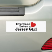 Jersey Girl Autoaufkleber (Auf Auto)