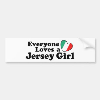 Jersey Girl Autoaufkleber