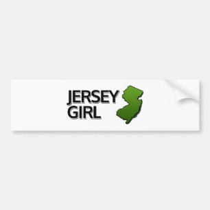 Jersey Girl Autoaufkleber