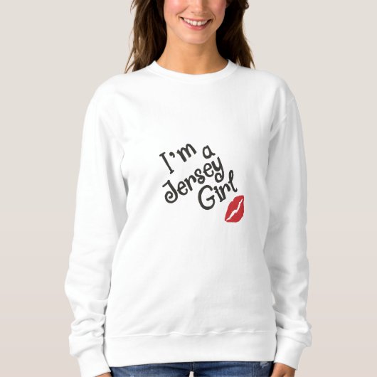 Jersey Girl Basic Sweatshirt (Vorderseite)