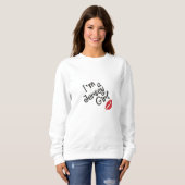 Jersey Girl Basic Sweatshirt (Vorne ganz)