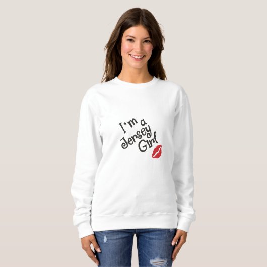 Jersey Girl Basic Sweatshirt (Vorne ganz)