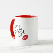 Jersey Girl Combo Tasse (Vorderseite Links)