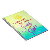 Jersey Girl Einmal & Immer Notizblock (Rechte Seite)