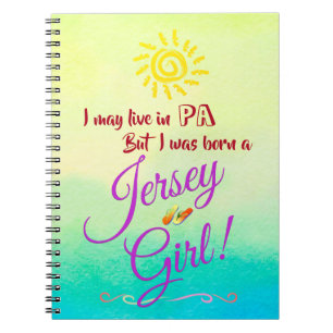 Jersey Girl Einmal & Immer Notizblock