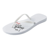 Jersey Girl Flip Flops Badesandalen (Schrägansicht)