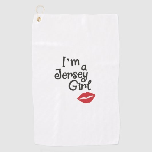 Jersey Girl Golf Handtuch (Vorderseite)