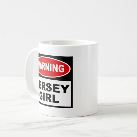 Jersey Girl Kaffeetasse (Vorderseite Links)