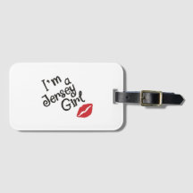 Jersey Girl Luggage Tag