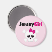 Jersey Girl Magnet (Vorderseite/Rückseite)