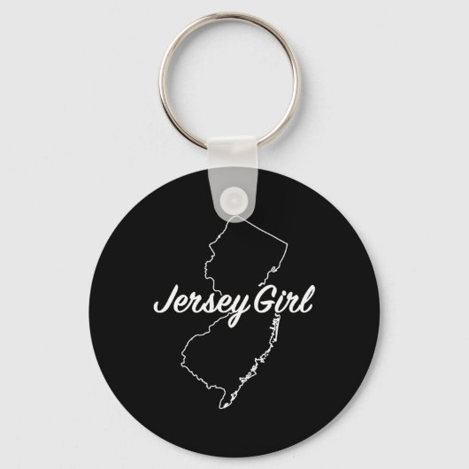 Jersey Girl New Jersey  Schlüsselanhänger (Vorderseite)