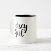 Jersey Girl NJ Tasse (Vorderseite Links)
