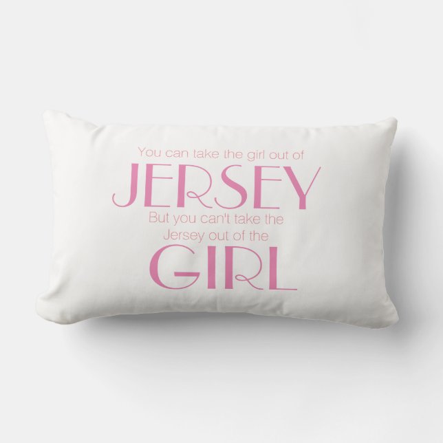 Jersey Girl PIllow Lendenkissen (Vorderseite)