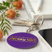 Jersey Girl Schlüsselanhänger (Seite)