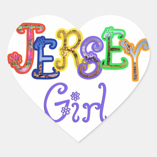 Jersey Girl Sticker (Vorderseite)
