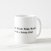 Jersey Girl Tasse (VorderseiteRechts)