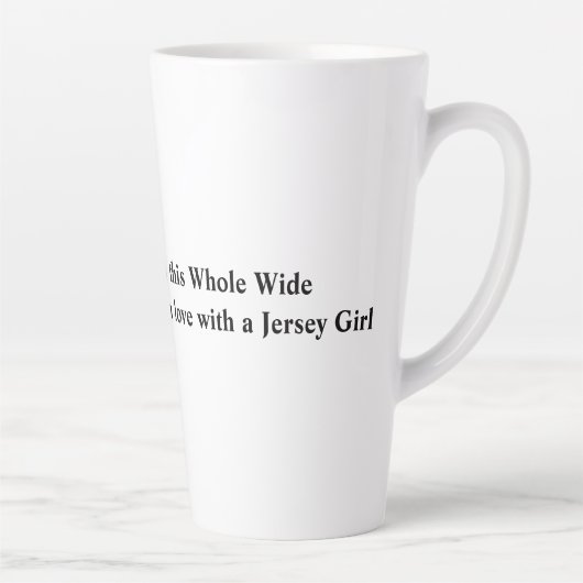 Jersey Girl Tasse (Rechts)