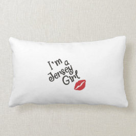 Jersey Girl Throw Pillow Lendenkissen