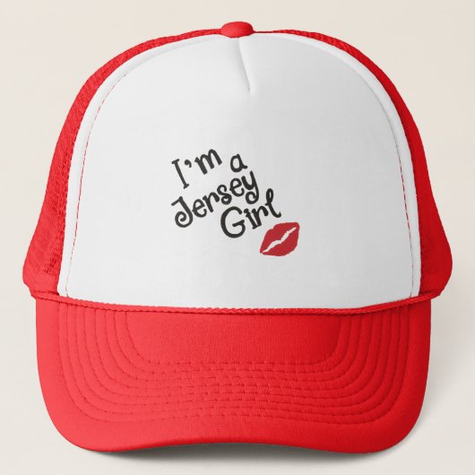 Jersey Girl Trucker Hat Truckerkappe (Vorderseite)