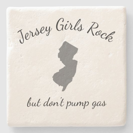 Jersey Girls Stone Untersetzer (Vorderseite)