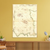 Jersey, Guernsey Leinwanddruck (Insitu (Wohnzimmer))