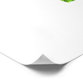 Jersey-Kuh in Jersey Poster (Ecke)