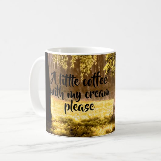 Jersey Kuh Kaffeetasse (Vorderseite Links)