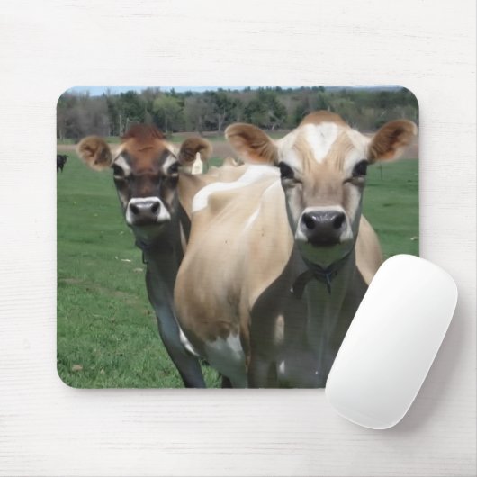 Jersey-Kühe Mousepad (Mit Mouse)