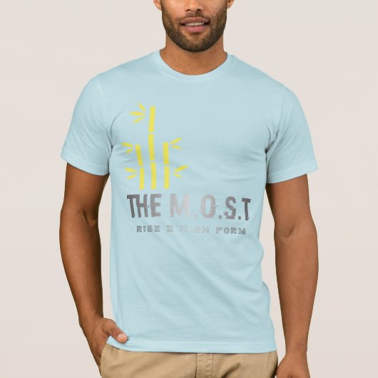 Jersey Kurzarm T-Shirt (hellblau lebendig) (Vorderseite)