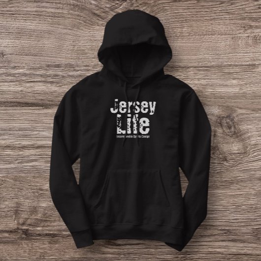 Jersey Life Basic Hooded Sweatshirt