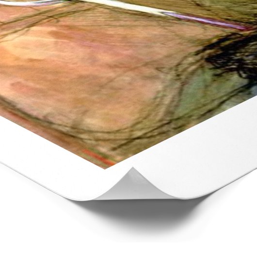 Jersey Lilly Poster (Ecke)