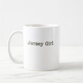 Jersey-Mädchen-Kaffee-Tasse Kaffeetasse (Links)