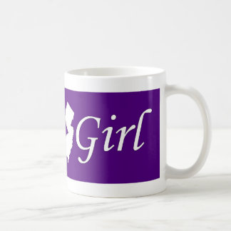 Jersey-Mädchen Kaffeetasse