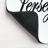 Jersey-Mädchen Mousepad (Ecke)