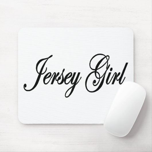 Jersey-Mädchen Mousepad (Mit Mouse)