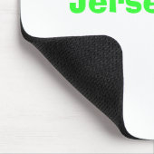 Jersey-Mädchen Mousepad (Ecke)