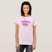 Jersey-Mädchen (Staat) T-Shirt (Vorne ganz)