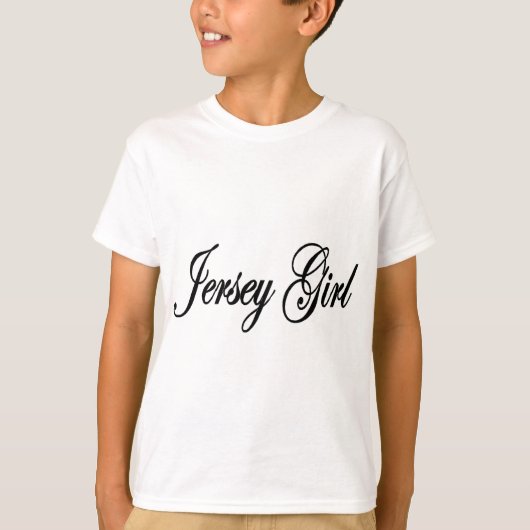 Jersey-Mädchen T-Shirt (Vorderseite)