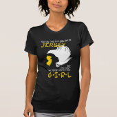 Jersey-Mädchen-T-Shirt T-Shirt (Vorderseite)
