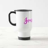 Jersey-Mädchen-Tasse Reisebecher (Links)