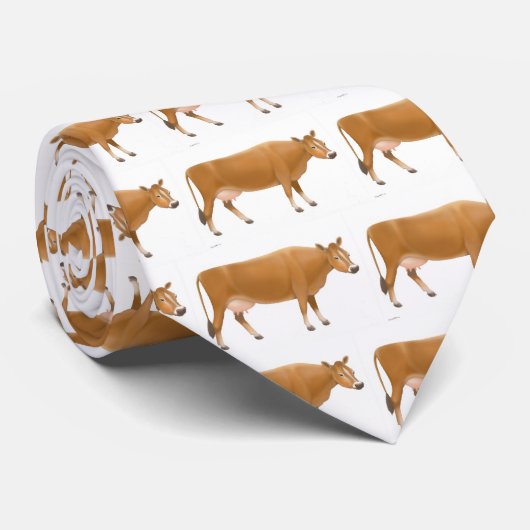 Jersey-Milch-Kuh-Krawatte Krawatte (Gerollt)