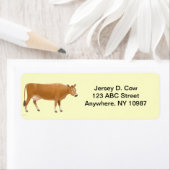 Jersey Milk Cow Label (Insitu)
