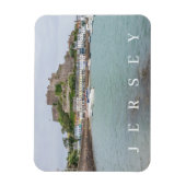 Jersey Mont Orgueil Castle view Kühlschrankmagnet Magnet (Vertikal)