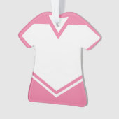 Jersey Name Number Ornament Template, Football (Vorderseite)